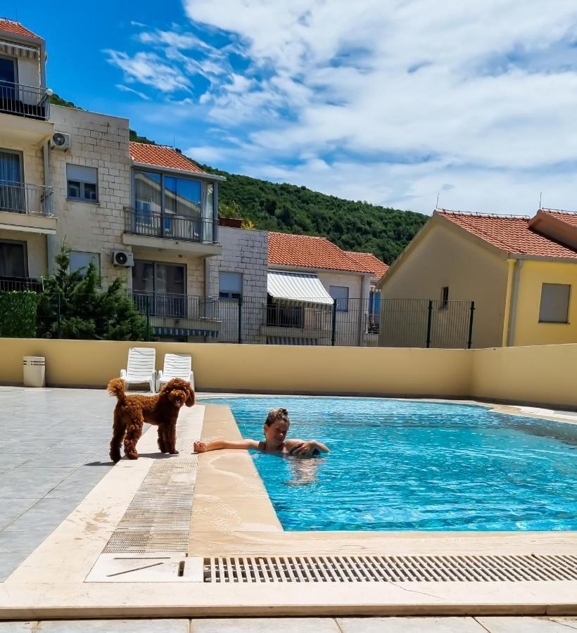 Anja & Ogo Apartments Sea View & Pool Petrovac Exterior foto